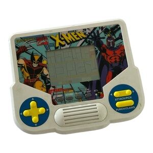 X-Men Marvel Vintage Handheld Game (1991) Tiger Electronics Wolverine Magneto